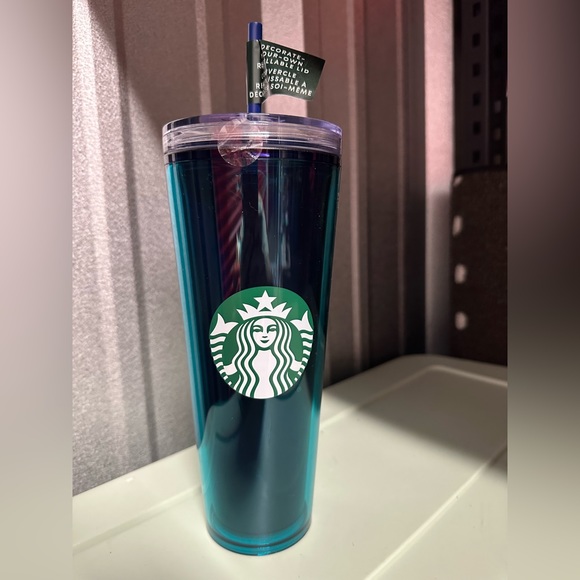 Starbucks Other - NEW venti Starbucks tumbler with decorate your own lid